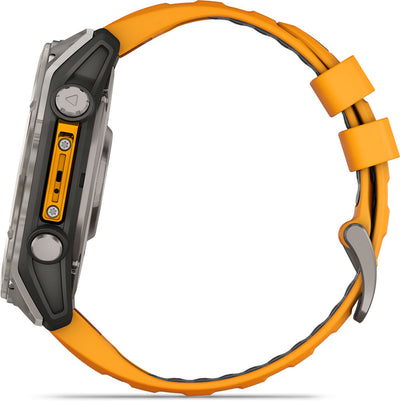 Garmin Fenix ​​8 Premium Multisport GPS Watch Sapphire AMOLED 51mm Orange 010-02905-11 