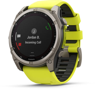 Garmin Fenix ​​8 Premium Multisport GPS Watch Sapphire SOLAR 51mm Green 010-02907-21