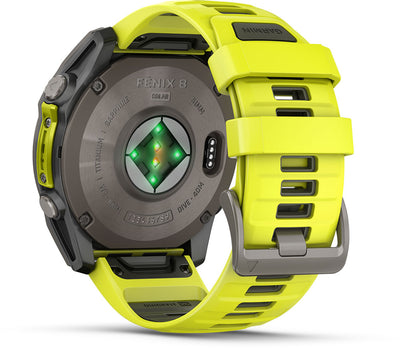 Garmin Fenix ​​8 Premium Multisport GPS Watch Sapphire SOLAR 51mm Green 010-02907-21