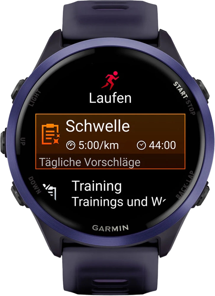 Garmin Forerunner 570 Advanced GPS Running Smartwatch Purple 47mm