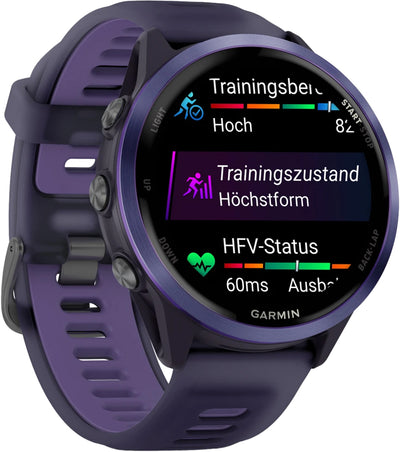 Garmin Forerunner 570 Advanced GPS Running Smartwatch Purple 47mm 010-02971-02