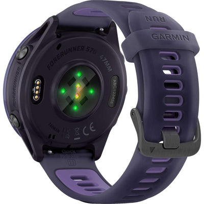 Garmin Forerunner 570 Advanced GPS Running Smartwatch Purple 47mm 010-02971-02