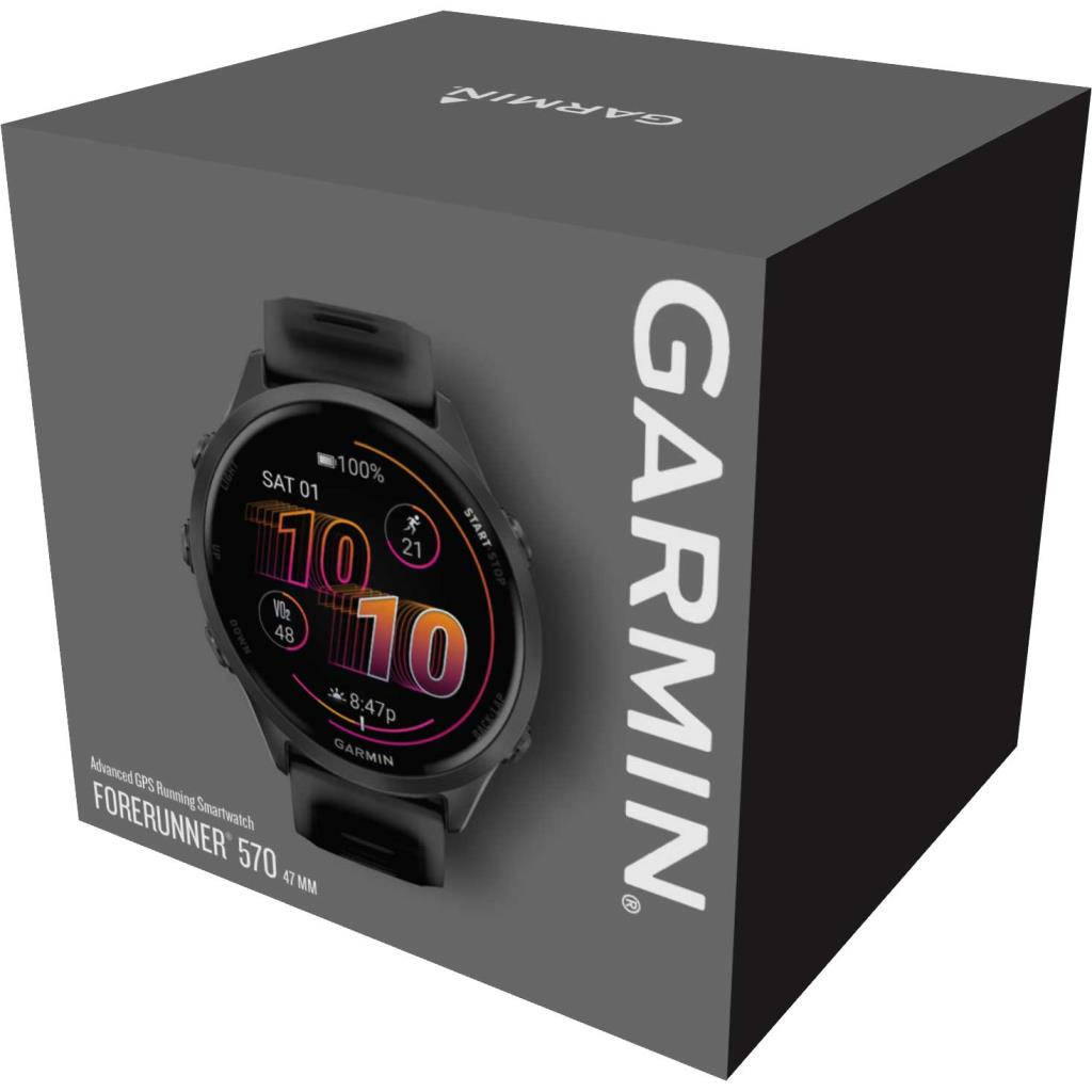 Garmin Forerunner 570 Advanced GPS Running Akıllı Saat Siyah 47mm 010-02971-00