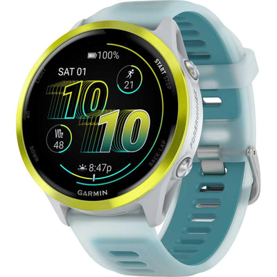 Garmin Forerunner 570 Advanced GPS Running Smartwatch Turquoise 47mm 010-02971-01 