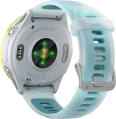 Garmin Forerunner 570 Advanced GPS Running Smartwatch Turquoise 47mm 010-02971-01 