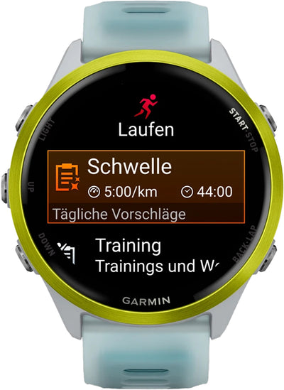 Garmin Forerunner 570 Advanced GPS Running Smartwatch Turquoise 47mm 010-02971-01 
