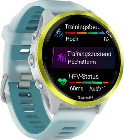 Garmin Forerunner 570 Advanced GPS Running Smartwatch Turquoise 47mm 010-02971-01 