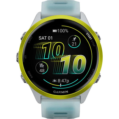 Garmin Forerunner 570 Advanced GPS Running Smartwatch Turquoise 47mm 010-02971-01 