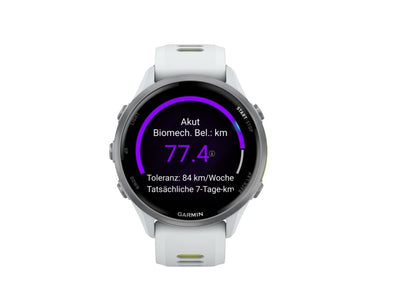 Часы Garmin Forerunner 970 Premium GPS Watch, белые, артикул 010-02969-11 