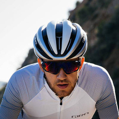 Giro Synthe Mips II Cycling Helmet Matte HBR/BLU 55-59cm Medium 7140363