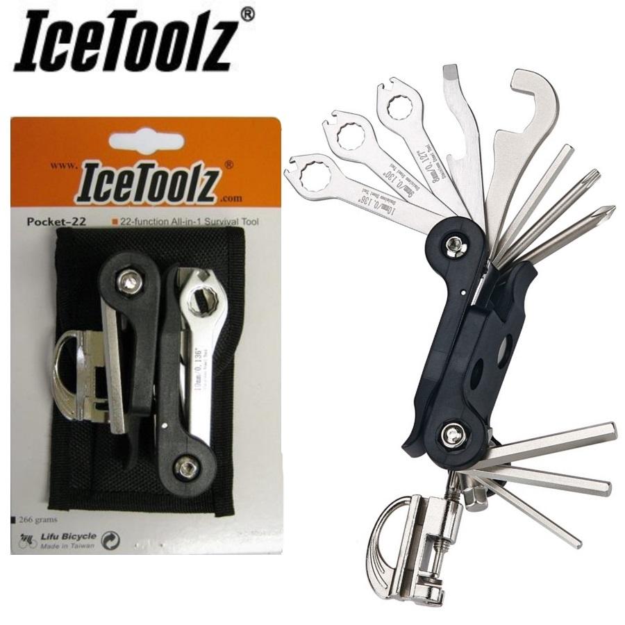 IceToolz Çantalı Bisiklet Alet Seti No:22