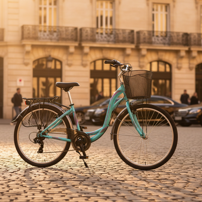 Salcano Bodrum 700 Unisex Şehir Bisikleti - Altın Saat Işığı