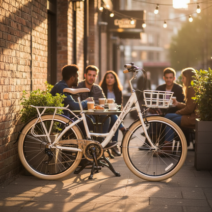 Sacano Flyer cafe ortamında lifestyle