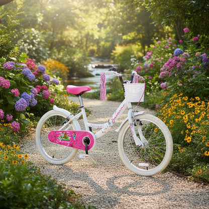 Salcano Cherry bahçede park edilmiş