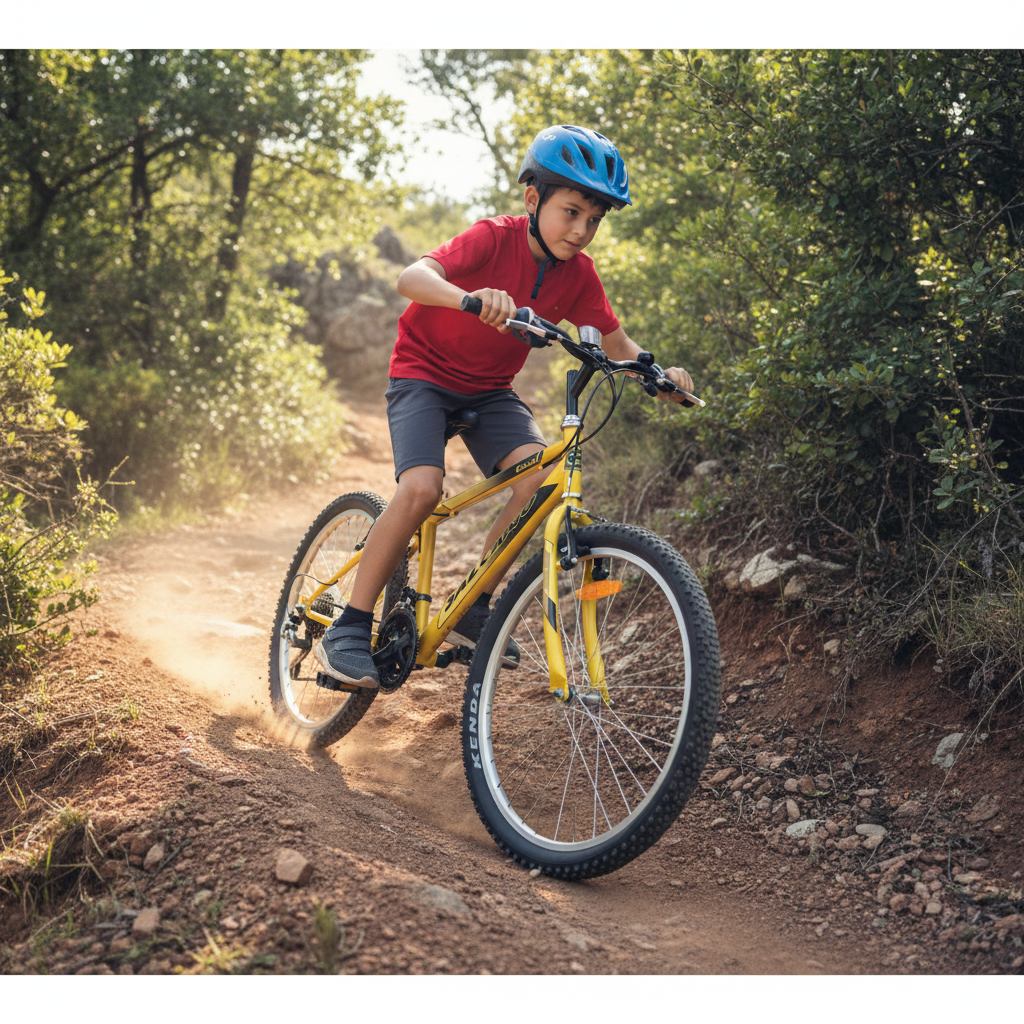 Salcano Excel 24 yokuş tırmanışı