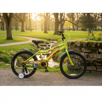 Salcano Attack 20 parkta park edilmiş