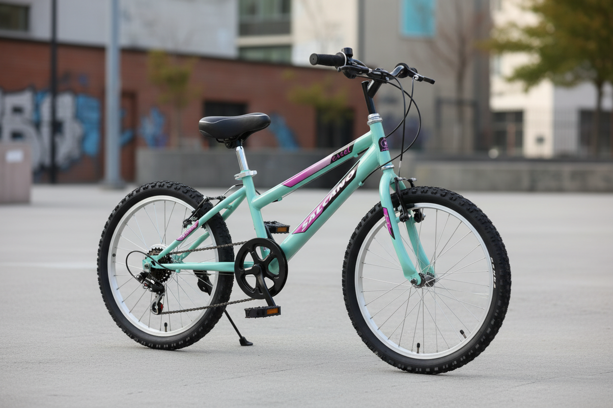 Salcano Excel Girl 20 Jant 6 Vites Çocuk Bisikleti 2026 - Kentsel Ortam