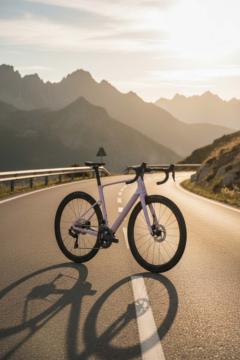 Scott Addict 20 Karbon Yol Bisikleti - Yol Manzarası
