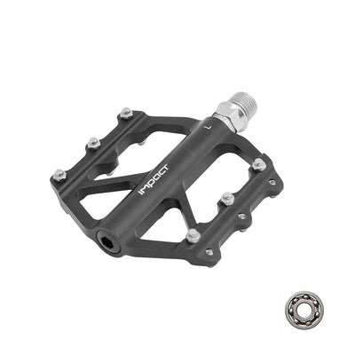Impact CREEP Aluminum Bicycle Pedal Single Bearing Black PDL-233– Uğur Bisiklet