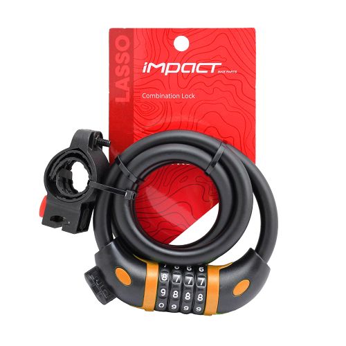 Impact Lasso 12x1000 Şifreli Bisiklet Kilidi Farklı Renklerde KLT-235 KLT-236 KLT-337 KLT-238 KLT-239 KLT -240