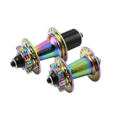 Комплект подшипников Impact MH920, передняя задняя ступица, 6 винтов, 32 отверстия, QR и вставка вала, совместимая с маслом HZN-807