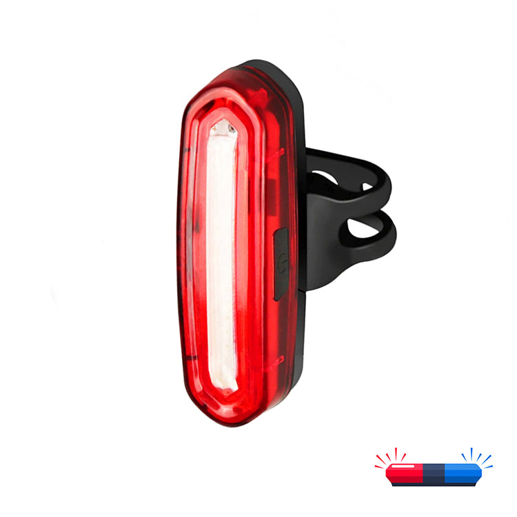Impact Impact Sherrif Usb Şarjlı Bisiklet Arka Stop Lambası Polis Çakarlı FLS-201