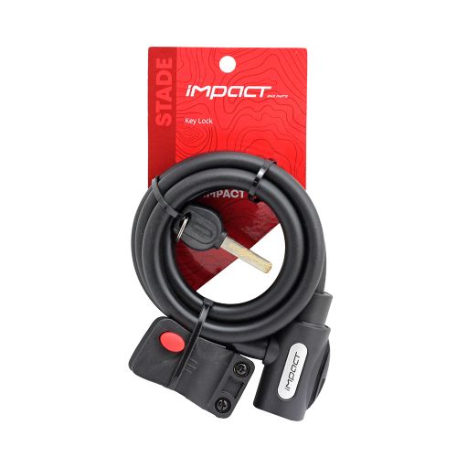 Велосипедный замок Impact Stade 12x1200 с ключом KLT-157