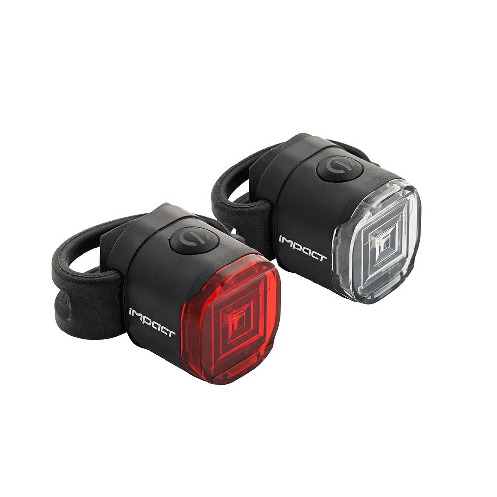 Impact Twins Usb Şarjlı Ön Arka Bisiklet Aydınlatma Seti FST-409