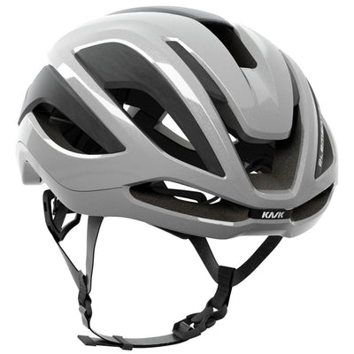 Kask Elemento Karbon Yol Bisikleti Kaskı Gümüş Medium
