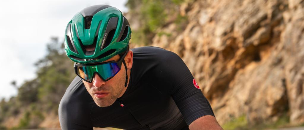 Kask Elemento Yol Bisiklet Kaskı Beyaz Large