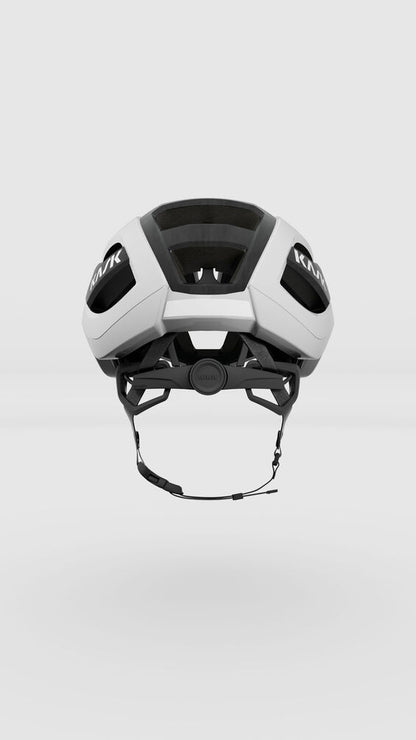 Kask Elemento Yol Bisiklet Kaskı Beyaz Large