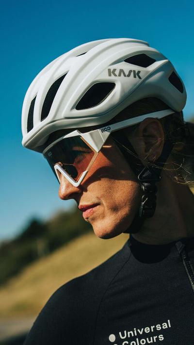Kask Mojito 3 Yol Bisikleti Kaskı Mat Beyaz Large
