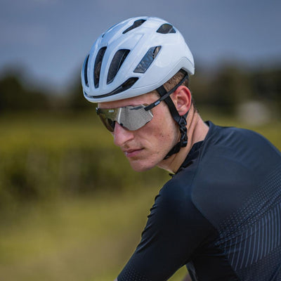 Helmet Sintesi Road Bike Helmet White Medium