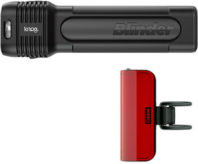 Knog Blinder 1300 & MID Cobber USB Şarjlı Ön Arka Aydınlatma Seti FST-413