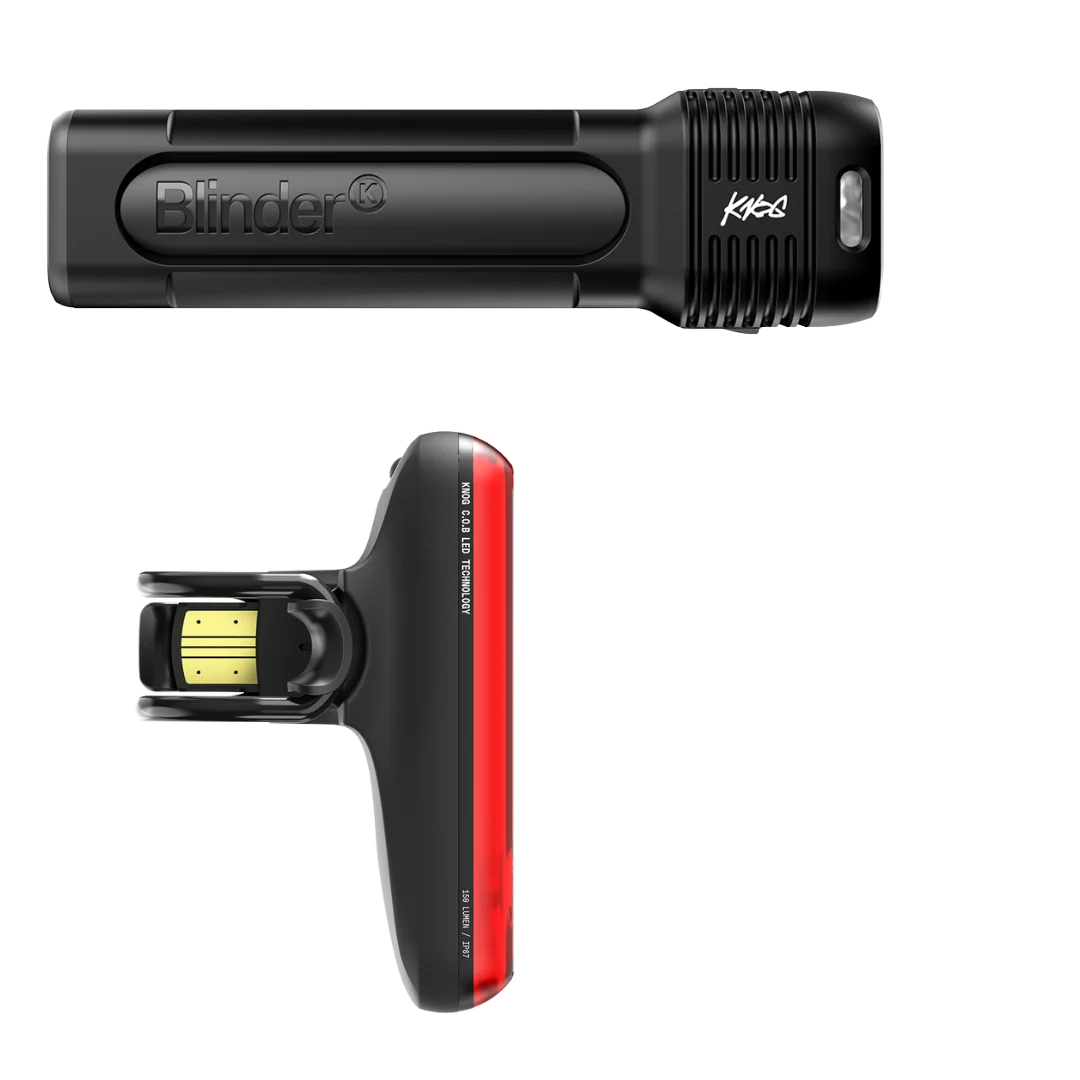 Knog Blinder 1400 & R-150 Usb Şarjlı Ön Arka Bisiklet Aydınlatma Seti FST-418