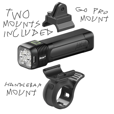 Knog Blinder 1400 & R-150 Usb Şarjlı Ön Arka Bisiklet Aydınlatma Seti FST-418