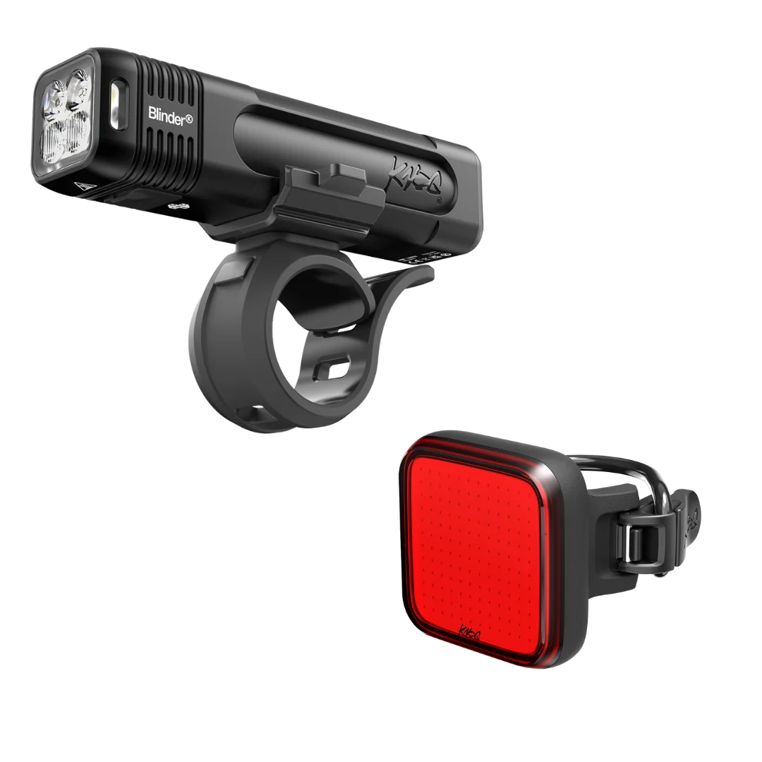 Knog Blinder 700 & Square Usb Şarjlı Ön Arka Aydınlatma Seti FST-416