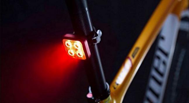 Knog Blinder Mob The Face Usb Şarjlı Arka Aydınlatma Gri