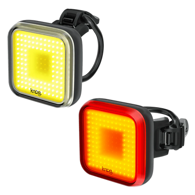 Knog Blinder Square Twinpack Usb Şarjlı Ön Arka Bisiklet Aydınlatma Seti 200 Lümen FST-415