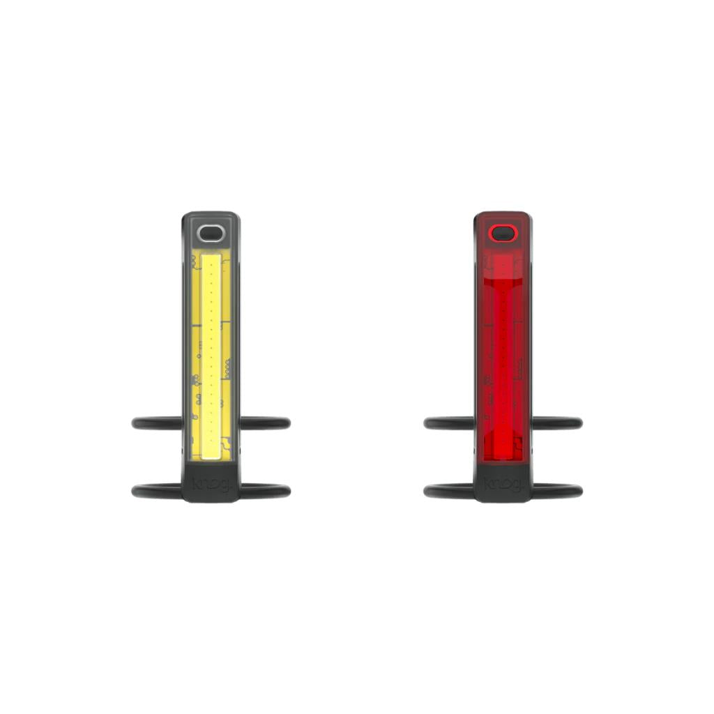 Knog Knog Plus TwinPack Şarjlı Ön Arka Far Stop Seti FST-410