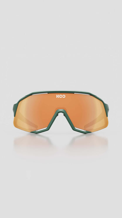 Koo Demos Matt Güneş Gözlüğü Green Matt - Orange Mirror OEY00005946