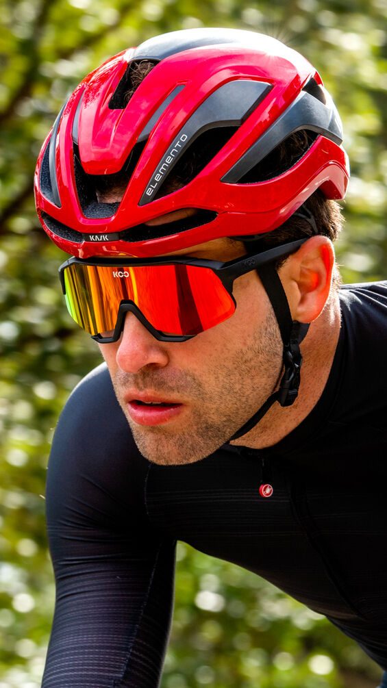 Koo Demos Matt Sunglasses Black | Red | STD