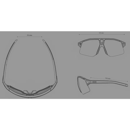 Koo Hype Güneş Gözlüğü Black Matt Smoke OEY00013827