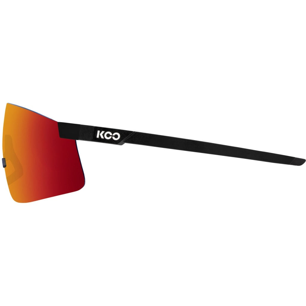 Koo Nova Güneş Gözlüğü Black Matt Red Mirror