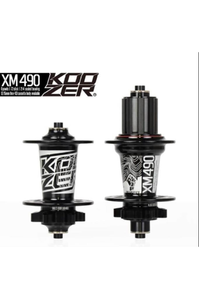 Koozer Xm490 Ön Arka Rulmanlı Göbek Seti 32 Delik Qr Mandallı 6 Vida Disk Uyumlu