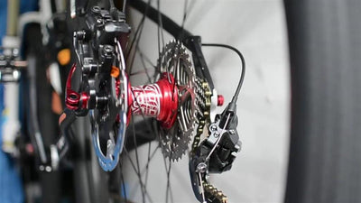 Koozer XM490 Pro Bisiklet Arka Göbek 32 Delik 5x141 QR HG Body Siyah