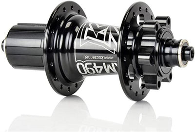 Koozer XM490 Pro Bisiklet Arka Göbek 32 Delik 5x141 QR HG Body Siyah