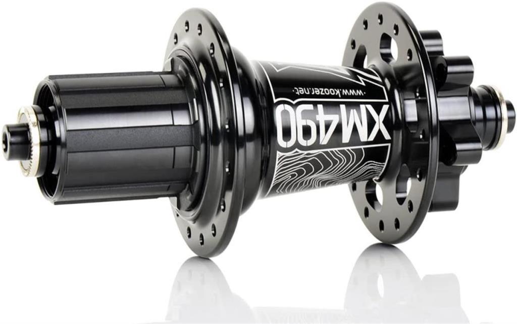 Koozer XM490 Pro Bicycle Rear Hub 32 Holes 5x141 QR HG Body Black 