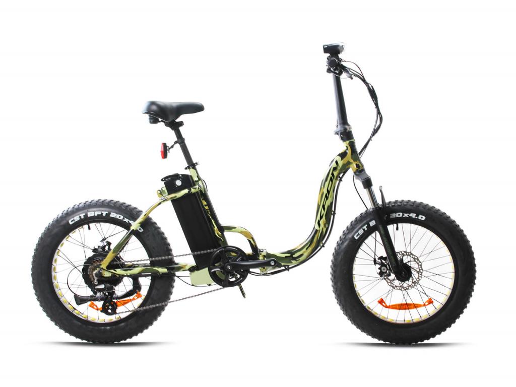 Kron EFT 100 20 Jant Katlanır Elektrikli Bisiklet 2022 Model 7 Vites Bafang Motorlu 250W