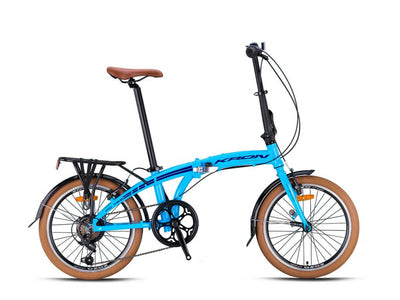 Kron FD 750 20 Wheel V-Brake 7 Gear 2024 Model Aluminum Folding Bicycle